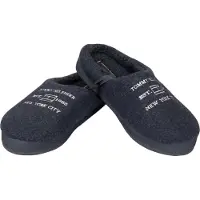 Tommy Hilfiger TH Herren-Slipper, Hausschuhe mit starrer, rutschfester Sohle und Fellpolsterung Art. XM0XM02604, 39/40 - EUR 39/40 - UK 6,5 - USA 7,5 - CM 25, Poliestere 100%
