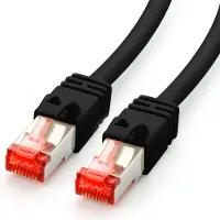 CSL-Computer 15m Netzwerkkabel Cat7, schwarz