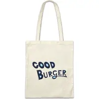 Eric Helmar Müller Urban Backwoods Good Burger Logo, Stofftasche, Farbe: Beige
