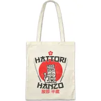 Eric Helmar Müller Urban Backwoods Hattori Hanzo, Stofftasche, Farbe: Beige