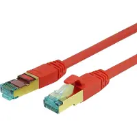 ProfiPatch LAN Kabel Cat8 S/FTP RJ45 Premium Patchkabel 40GB 2000MHz LSZH Ethernet Netzwerkkabel rot 20m