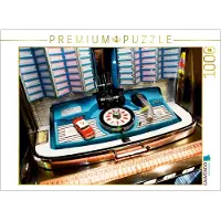 CALVENDO Puzzle Wurlitzer Jukebox Schallplatten 1000 Teile Lege-Größe 64 x 48 cm Foto-Puzzle Bild von Uli Landherr, 1000 Stück(e), andere, 14 Jahr(e)