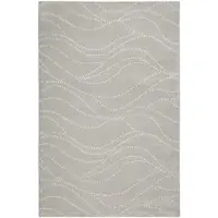 Esprit Teppich "Selena", beige, B:200cm H:12mm L:200cm, Polypropylen, Teppiche, Teppich, Kurzflorteppich, gewebt, Punkte, modern, abstrakt, trendig, wellig