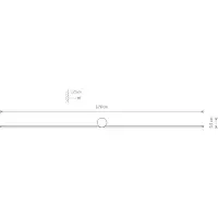 Nowodvorski Lighting KINKIET SPIN LED Wandleuchte Schwarz