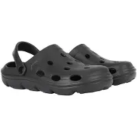 Awdis - "Cool" Unifarben Clogs für Herren/Damen Uni, Aeroready PC8225 (44 EU - 45 EU) (Samtschwarz)