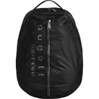 Bugatti Rucksack mit Laptopfach Letters Backpack 22L Black schwarz