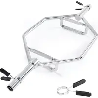 Vevor Trap Bar Hex Bar Barbell Weightlifting for Squat Shrug Deadlift 50 mm