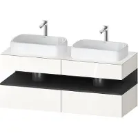 Duravit QA4767049220000 QAT KWTU WH Eck 1400x550x600 Wß Hgl.