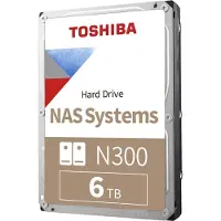 Toshiba N300 NAS, 6 TB, 7200 RPM, 256 MB, 3.5", Serial ATA III