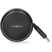 Nedis CCH1C30WBK Auto-Ladegerät 30 W 2,4/3 A 1 Ausgang 0,7 m