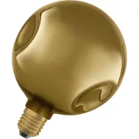 Osram DECOR LED LAMP IN ELECTRO GLASS in flach-Form, LED-Lampe, Matt, 3,5 W, 300 lm, 2700 K, CRI 80