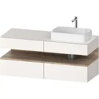 Duravit QA4766055840010 QTG KWTU WH Ek. 1400x550x600 Wß Smt H