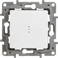 Legrand 664716 Niloe Wechselschalter Kontroll ohne Spreizkralle Farbe: Ultraweiß