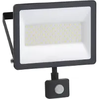 Schneider Electric LED Strahler mit Bewegungsmelder 50W/5000lm /4000k / IP44 / IK05 / Kabel: 0,5m IMT47220