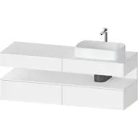 Duravit QA4778018180000 QTG KWTU WH Ek. 1600x550x600 Wß Mt. H