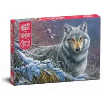 Cherry Pazzi Puzzle Šedý vlk 1000 dílků