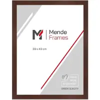 MendeFrames Holzrahmen Massivholz Nussbaum 45x60 cm Braun H430