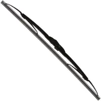 Carpoint 1940100, Scheibenwischerblatt, Schwarz, Gerahmt, Galvanisiertes Stahl, Gummi, Karton mit Aufhänger, 1 Stück(e)