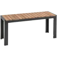 Gastronoble Bolero Stahl- Und Akazienholzbänke 100Cm,2 Stück