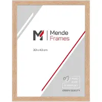 MendeFrames Bilderahmen Massivholz Eiche 15x21 cm Klarglas H430
