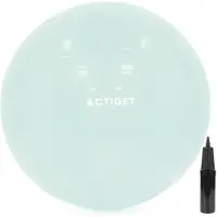 Springos ACTIGET Fitnessball mit einer Länge von 65 cm – ideal für Pilates- und Yogaübungen- Farbe: Mintgrün