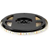 LED line LED Streifen Lichtband 4,8W/m IP20 12V 8mm Warmweiß 3000K 5m 480lm/m