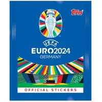 Topps UEFA EURO 2024 Sticker Collection Display (100)