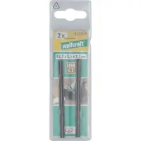 Wolfcraft Wendehobelmesser Hartmetall 2 Stück