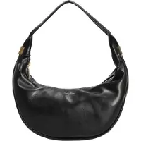 Calvin Klein Pinched Soft Crescent - Schultertasche L 35 cm (schwarz)