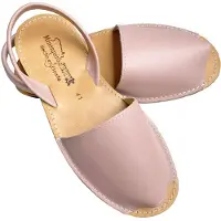 Rave Painter's Shop UG Avarcas Minorquine Sandalen, Uni, Naturleder, Altrosa, 36 EU