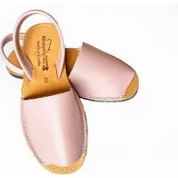 Rave Painter's Shop UG Avarcas Minorquine Sandalen, Uni, Naturleder, Altrosa, 41 EU