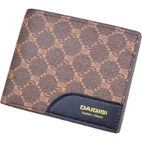 Daiqisi Herren Geldbörse ED-35902 - Dunkelbraun KP35902