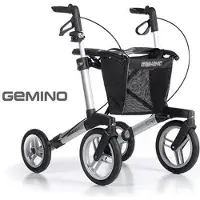 Sunrise Medical GmbH Leichtgewichtrollator Gemino 30 S>>>>Farbe: silbergrau