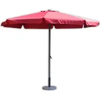Rojaplast Garten-Sonnenschirm STANDART, 300 cm, terracotta
