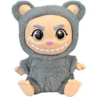 L & B Onikuma Plüschmonster grau "Ash" - ca. 24 cm