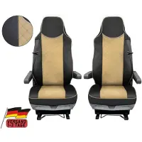 PRO-GROUP LKW Sitzbezüge Für MAN TGX TGL TGS 2015-2020 Farbe BEIGE Sitzbezüge