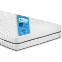Bodyprotect ergonomische 7-Zonen Kaltschaummatratze, 80 x 200 cm, H3, 18 cm, Wendematratze, Vital Protect