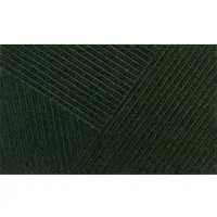 Wash & dry Fußmatte "Stripes midnight green", grün, B:45cm H:8mm L:75cm, Polyester, BY KLEEN-TEX, Teppiche, Fußmatte
