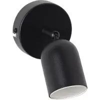 Alpinaluz Moderne Metallwandleuchte mit verstellbarem GU10-Scheinwerfer
