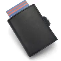 Paymali Slim Wallet Kartenetui RFID Schutz mini Geldbörse Portemonnaie Geldbeutel Smart Wallet