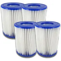 Bestway 4er Set Poolfilter Gr. 2 58094 Filterkartusche Filterpatrone Reinigung