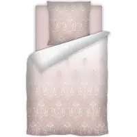 Etérea Himmlische Qualität Rally Fashion Satin Bettwäsche 135x200 cm + 80x80 cm Laura Rose Rosa