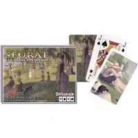 Piatnik Seurat Spielkarten – Doppeldeck