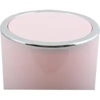 MSV – Aspen Badezimmer-Abfalleimer – Pedal und Schwingdeckel – 6 l – Ø 18,5 x 26