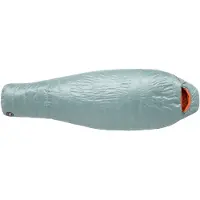 Big Agnes - Women's Greystone 30 - Daunenschlafsack Gr Long - Bodysize: 183 cm blau/ nasturtium