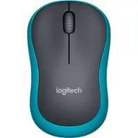 Logitech M185 Wireless-Maus, für Linkshänder und Rechtshänder geeignet, PC/Mac - Blau