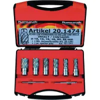 MetallKraft Kernbohrer-Set SILVER-LINE 25 Weldon Set, 38720.1474