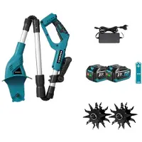 OEM Gartenfräse, kabelloses Design, leichtes Gehäuse, 2x3.0AhBatterie Set