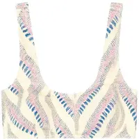 Picture - Women's Wahine Printed Top - Bikini-Top Gr XL weiß