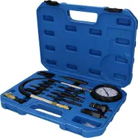 BRILLIANT TOOLS Kompressionstester-Satz für Diesel Motoren, 13-tlg - BT581050